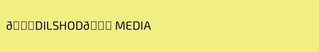💔DILSHOD💔 MEDIA